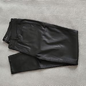 Whbm coated skinny jeans